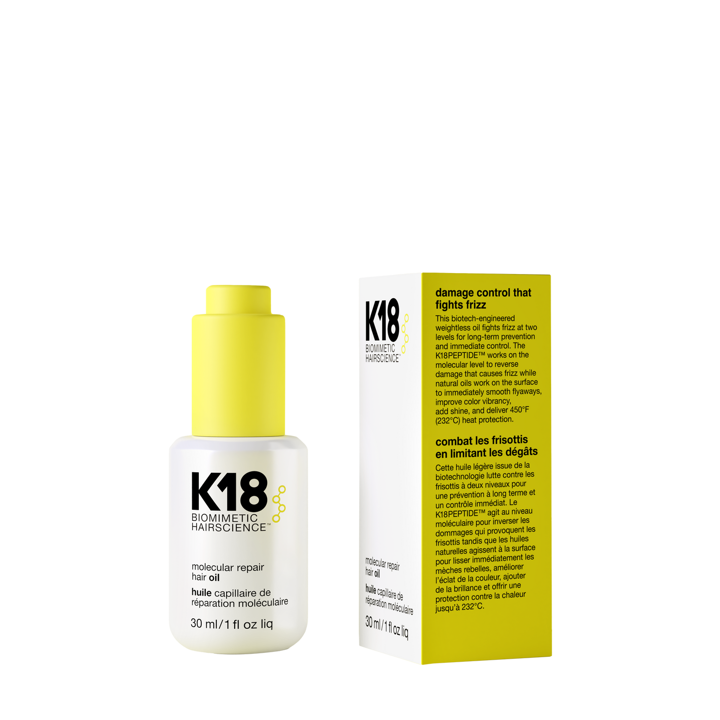K18 Molecular hair repair oil